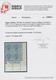 Italien: 1893, 25c. Blue, Marginal Block Of Four From The Lower Right Corner Of The Sheet With Sheet - Mint/hinged