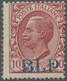 Italien: 1922, "B.L.P." Overprinted 10c. Rose, Mint Tiny Hinge Remain, Fine And Fresh, Expertised Di - Ongebruikt