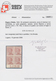 Italien: 1922, 30 Cents Orange, Not Perforrated Proof On Gray Thicker Paper, Without Watermark And W - Ongebruikt