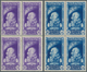 Italien: 1935, International Air Show Milan, 20c. To 1.25l., Complete Set Of Four Values As Blocks O - Mint/hinged