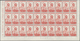 Italien: 1954, 25l. Red "Carlo Collodi/Pinocchio" Showing Variety "White Background", Marginal Block - Mint/hinged