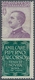 Italien - Zusammendrucke: 1924, Francobolli Pubblicitari 50c. Violet Green "PIPERNO", Mint Regummed, - Zonder Classificatie