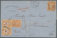 Italien - Portomarken: 1871, Postage Dues 10c. Brownish Orange, 30c. Ocre/carmine And 40c. Ocre/carm - Segnatasse