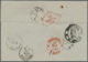Italien - Portomarken: 1871, Two Unfranked Letters From TAGANROG Respectively ODESSA Each Sent To GE - Postage Due