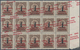 Italien - Lokalausgaben 1944/45 - Guidizzolo: 1945, "Lire UNA" On 10c. Brown, Right Marginal Block O - Other & Unclassified
