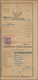 Italienische Post In Der Levante: 1926, Lighthouse Old Turkey Imprint Document With Italian Revenue - Algemene Uitgaven