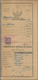 Italienische Post In Der Levante: 1926, Lighthouse Old Turkey Imprint Document With Italian Revenue - Emissioni Generali