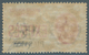 Italienische Post In Der Levante: 1922, Constantinople Issue, 15pi. On 30c. Blue/red Express Stamp, - Algemene Uitgaven