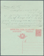 Italien - Ganzsachen: 1918, King Emanuel II, 10 C. Postal Stationary Double Card With Print Error: " - Postwaardestukken