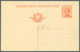 Italien - Ganzsachen: 1922, King Emanuel III. 30 C. Postal Stationery Double Card With Print Error: - Interi Postali