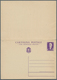 Italien - Ganzsachen: 1940: 50 C + 50 C Violet "Impero". Double Postal Stationery Card, Unused. - Interi Postali