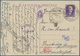 Italien - Ganzsachen: 1943, 30 Cent. Stationery Card Sent From "FIRENZE No. 1" With Some Censor Mark - Postwaardestukken
