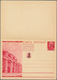 Delcampe - Italien - Ganzsachen: 1944, Soziale Republik - NICHT ZUR AUSGABE GELANGTE KOMPLETTE SERIE „OPERE DEL - Stamped Stationery