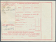 Italien - Ganzsachen: 1944, Social Republic, 7,50 Lire Red Parcel Stationery Card Ovpd "REPUBBLICA S - Postwaardestukken