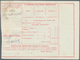 Italien - Ganzsachen: 1944, Social Republic, 7,50 Lire Red Parcel Stationery Card Ovpd "REPUBBLICA S - Stamped Stationery