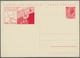 Italien - Ganzsachen: 1954: Mostra Del Oltramare (Overseas Exhibition In Naples 1954), Complete Set - Stamped Stationery