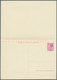 Italien - Ganzsachen: 1961: 40 L. + 40 L. Double Postal Stationery Card, "40 L Bilingual", Very Fine - Postwaardestukken