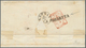 Italien - Stempel: 1861. Cover To Naples With Uncancelled Sardinia 20 C Blue With Red L2 "ARRIVO A N - Marcophilia