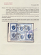 Italien - Besonderheiten: 1866, Six Transitional Fiscal Stamps - 3x Lire Italiane 0,07 (Fiorini 0,03 - Zonder Classificatie