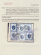 Italien - Besonderheiten: 1866, Six Transitional Fiscal Stamps - 3x Lire Italiane 0,07 (Fiorini 0,03 - Non Classificati