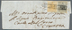 Österreich - Lombardei Und Venetien: 1850, 5 C Ockergelb U. 10 C Grauschwarz, Handpapier, Gut Gerand - Lombardije-Venetië