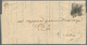 Österreich - Lombardei Und Venetien: 1850/1856, 10 C Schwarz, Handpapier, Dreiseits Vollrandig, Oben - Lombardije-Venetië