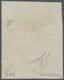 Österreich - Lombardei Und Venetien: 1850, 15 C Rot, Handpapier, Type III, Rechtes Oberes Eckrandstü - Lombardy-Venetia