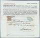 Österreich - Lombardei Und Venetien: 1850: "MANTOVA 1 GIU" (1850) Auf 30 C Braun Auf Brief (ohne Sei - Lombardije-Venetië