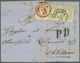Österreich - Lombardei Und Venetien: 1859/1861: Waagerechtes Paar 3 So. Grün (1859) In Ausgabenmisch - Lombardo-Veneto