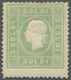 Österreich - Lombardei Und Venetien: 1862, 3 So Grün, Type II, Postfrisch Mit Vollem Originalgummi, - Lombardo-Veneto