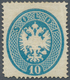 Österreich - Lombardei Und Venetien: 1863, 10 So Blau, Gez.14, Ungebraucht Mit Vollem Originalgummi, - Lombardije-Venetië