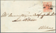 Österreich - Lombardei Und Venetien - Stempel: 1850: S. ANGELO, SD (13 Punkte) Auf 15 C Auf Brief Na - Lombardije-Venetië