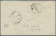 San Marino: 1877, Italy: 20 C Blue, Tied By Grid Cancel "S.Mno", Along With Blue Double Circle Dater - Altri & Non Classificati