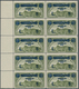 San Marino: 1933, Airmail Stamp ‚Monte Titano‘ 80c. Olive With Blue Opt. ‚ZEPPELIN 1933 / L. 5.‘ Blo - Altri & Non Classificati