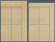 Vatikan: 1935, International Jurist Congress 5 C. - 1,25 L., Complete Set With 6 Blocks Of 4, Used, - Andere & Zonder Classificatie