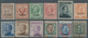 Italienisch-Libyen: 1912, Definitives "Coat Of Arms/Vittorio Emanuele", 1c. To 10l., Complete Set Of - Libya