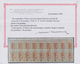 Italienisch-Somaliland - Paketmarken: 1926, Italy Parcel Stamp 5c. Brown With UNISSUED RED Overprint - Somalia