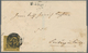 Baden - Nummernstempel: "22" Und Neben-L2 "BURG 31. Feb (1851)" Etwas Verkleckst Auf Faltbrief Mit B - Altri & Non Classificati