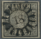 Bayern - Marken Und Briefe: 1849-50 1 Kr. Grauschwarz Von Platte 2, Gebraucht In Augsburg Und Mit Ge - Altri & Non Classificati