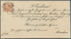 Bayern - Marken Und Briefe: 1849, 6 Kr. Rötlichbraun, Type I, Breitrandig Mit Zwischenlinien An Beid - Altri & Non Classificati