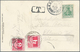 Bayern - Besonderheiten: 1908/1912, 2 Ansichtskarten Aus Nürnberg (1x Bahnpost Nbg.-Eger) Nach Wien - Other & Unclassified