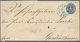 Braunschweig - Marken Und Briefe: 1865, 2 Gr. Wappen Mit Blauem Dkr. "LUTTER 20.AUG.1866" Auf Faltbr - Brunswick