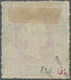 Helgoland - Marken Und Briefe: 1867, 6 S Dunkelgraugrün/lilarosa, Durchstochen Mit Besserem Blauem L - Heligoland