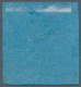 Oldenburg - Marken Und Briefe: 1852: 1/30 Th. Schwarz Auf Blau, Type I Mit Plattenfehler II, (Retusc - Oldenburg