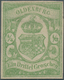 Oldenburg - Marken Und Briefe: 1861, ⅓ Gr. Blaugrün, Farbfrisch Und Allseits Vollrandig, Ungebraucht - Oldenburg