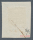 Oldenburg - Marken Und Briefe: 1861: ⅓ Gr. Moosgrün, Farbfrisch, Allseits Breitrandig, Blauer K2 «OL - Oldenburg