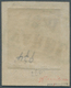 Oldenburg - Marken Und Briefe: 1861: 3 Gr. Zitronengelb, Farbfrisch, Allseits Breitrandig, Blauer Ra - Oldenburg