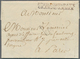 Preußen - Vorphilatelie: 1807 Berlin, Französischer Armeebrief Mit Kompl. Teils Gedrucktem Inhalt Un - Prefilatelia
