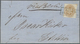 Preußen - Marken Und Briefe: 1863, 3 Sgr. Braun, Farbfrisches Exemplar Rechts Mit DOPPELTEM Durchsti - Altri & Non Classificati