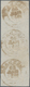 Württemberg - Marken Und Briefe: 1857 Wappen 1 Kr. Rötlichbraun Im Senkrechten Dreierstreifen Mir K2 - Other & Unclassified